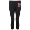 Women's TriDri® recycled performance leggings 3/4 length Thumbnail
