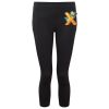 Women's TriDri® recycled performance leggings 3/4 length Thumbnail